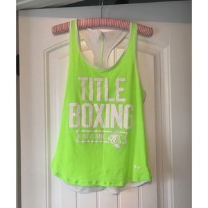 Title Boxing Under Armour  tank